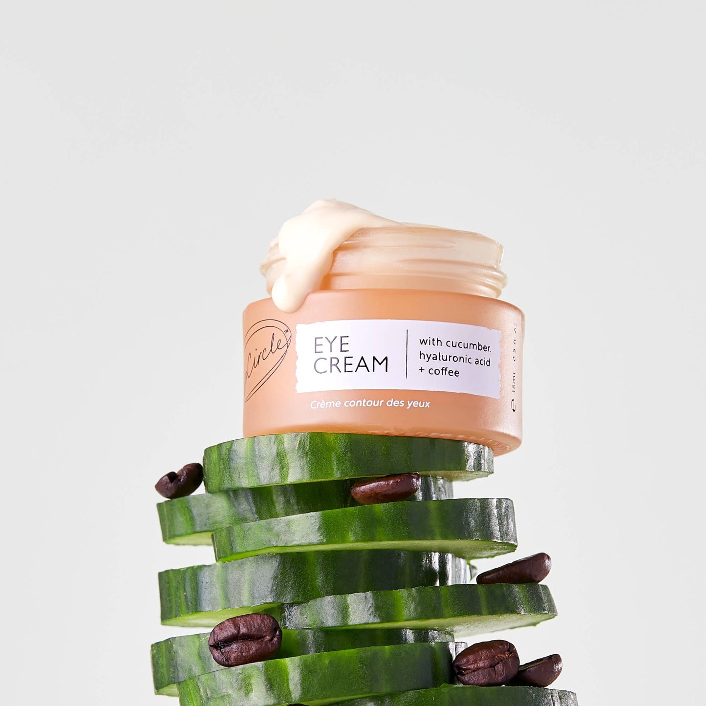 Vegan Hydrating Eye Cream with Hyaluronic Acid + Coffee Oil - The Druid's Grove