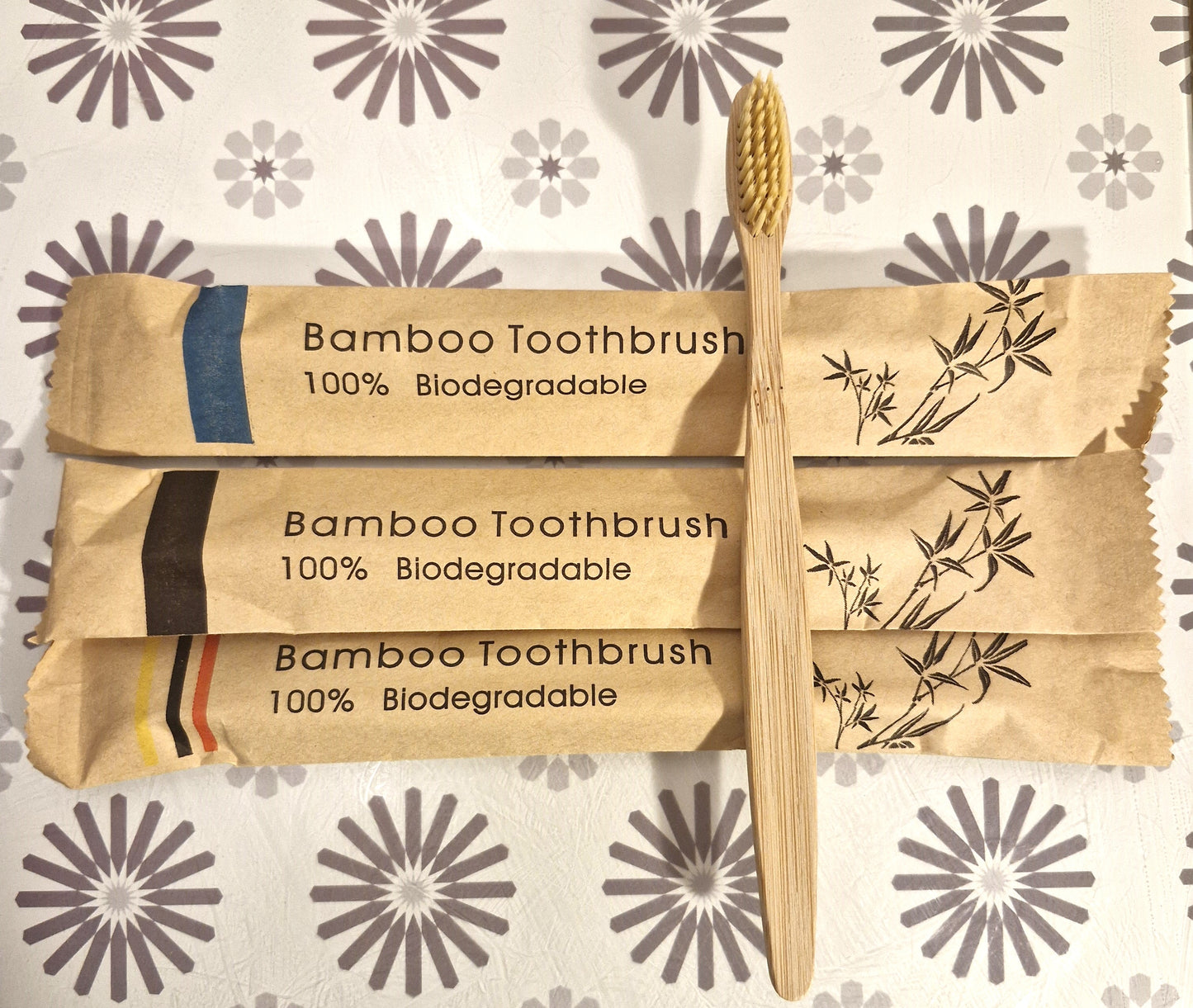 Bamboo Biodegradable Toothbrushes – Eco-Friendly