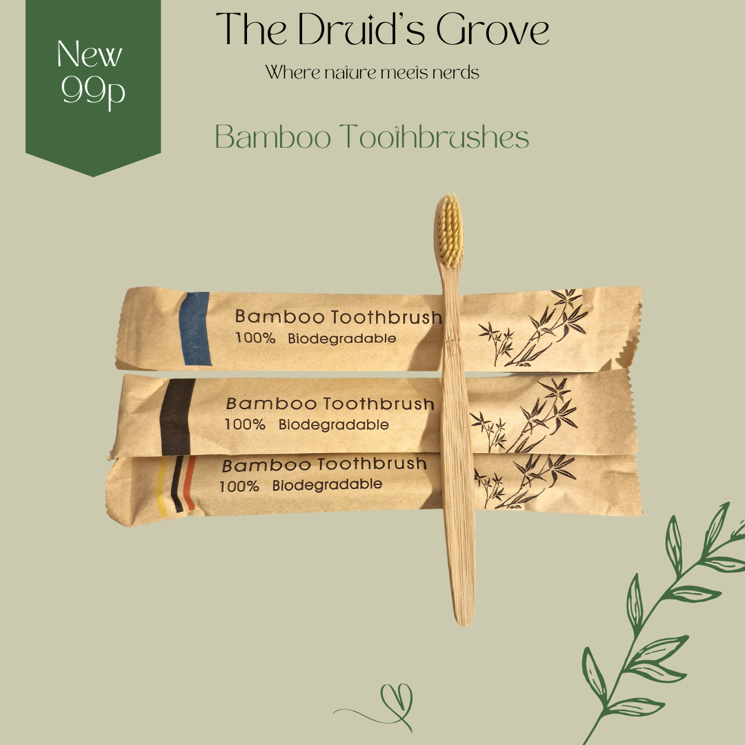 Bamboo Biodegradable Toothbrushes – Eco-Friendly & Sustainable