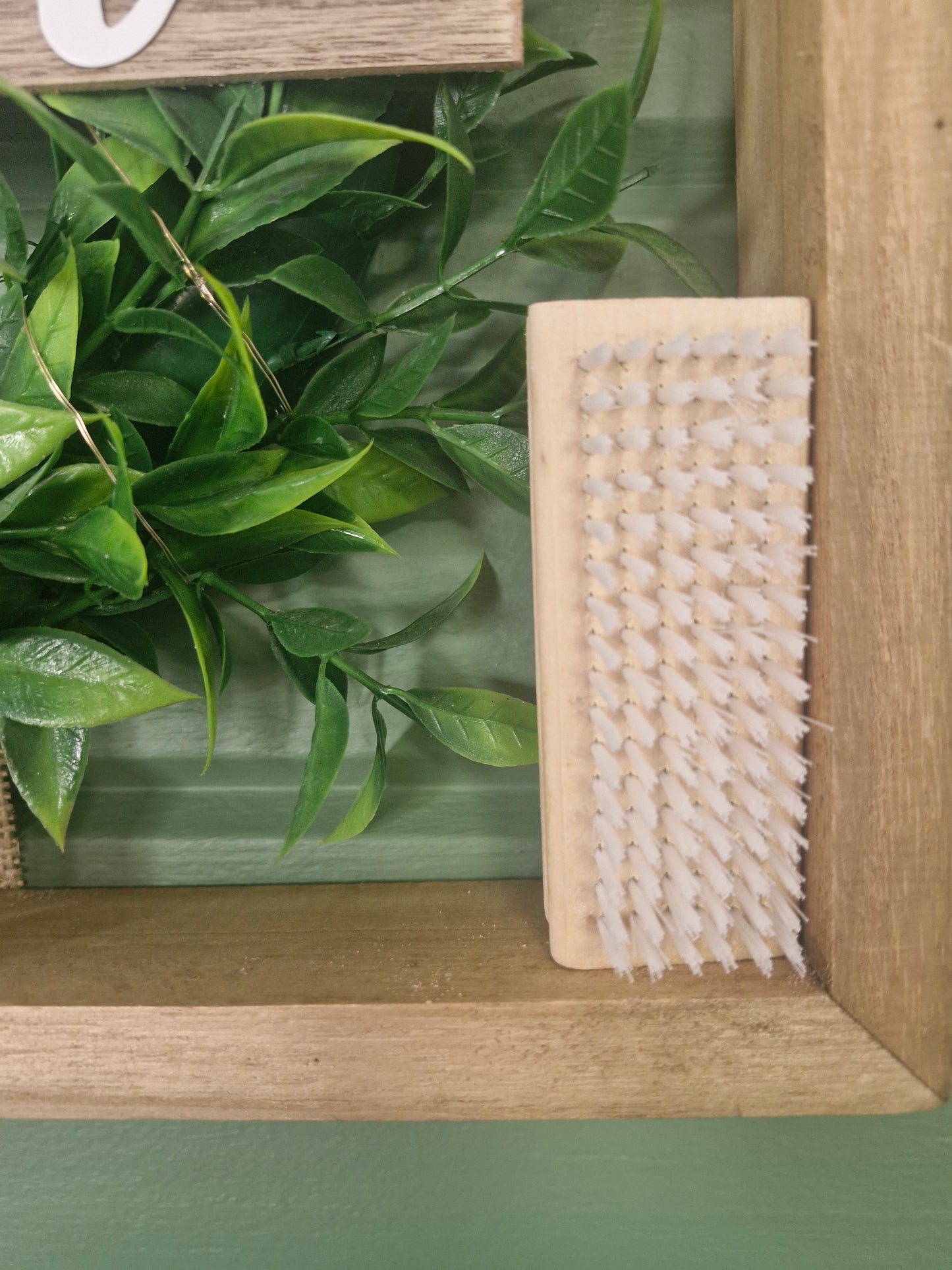 Bamboo Natural Wood Nail Brush – Eco-Friendly & Gentle Care
