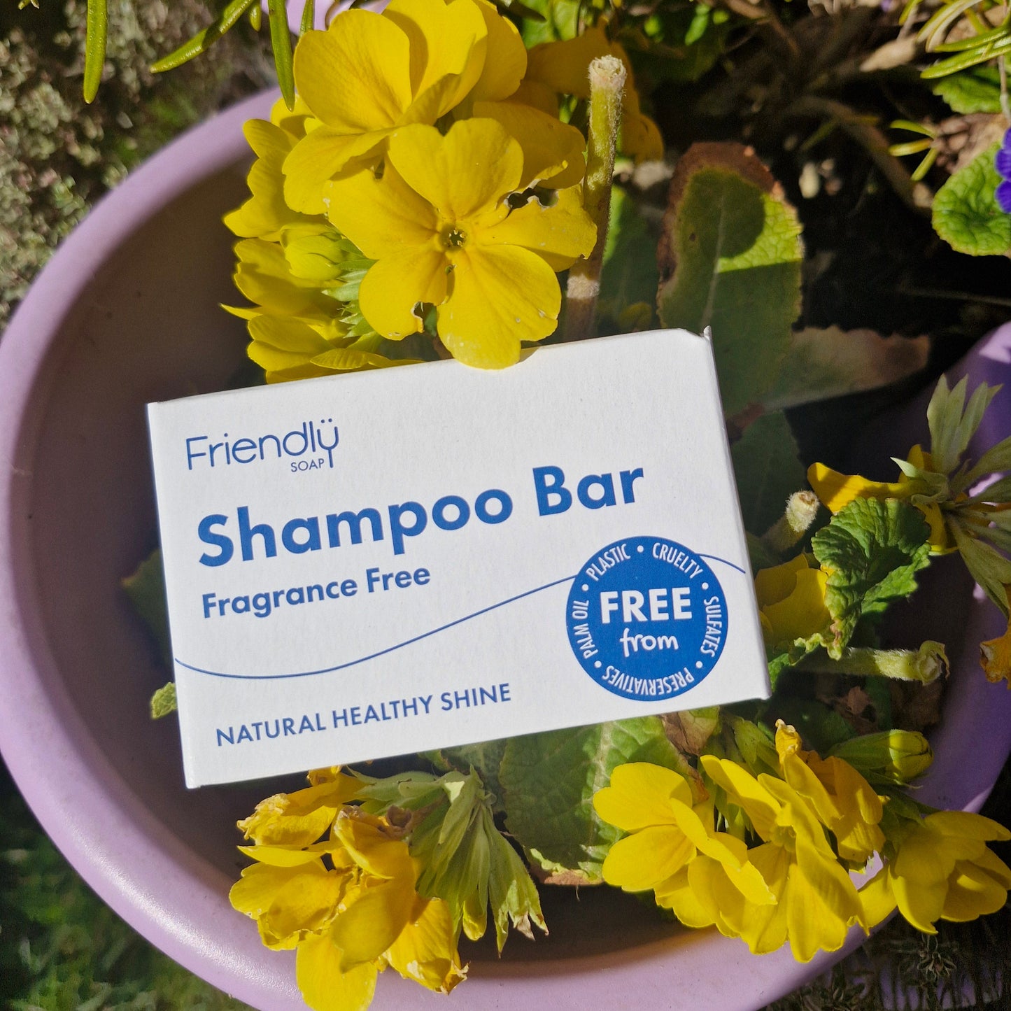 Friendly Soap Fragrance-Free Shampoo Bar – Pure, Gentle & Perfect for Sensitive Scalps
