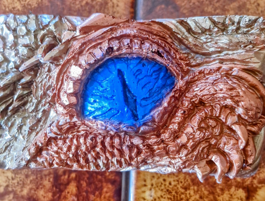 Dragon Eye Soap hand-painted