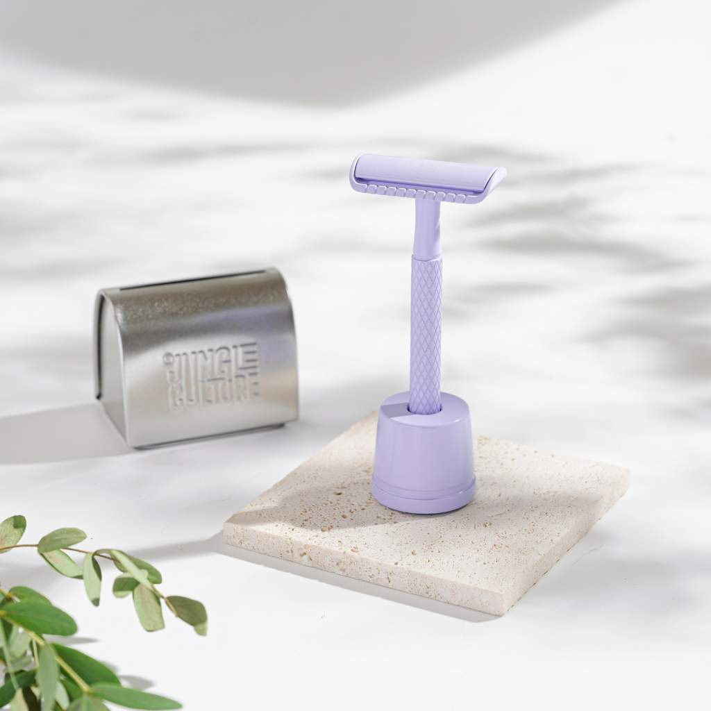 Jungle Culture Metal Razor Stands Lilac