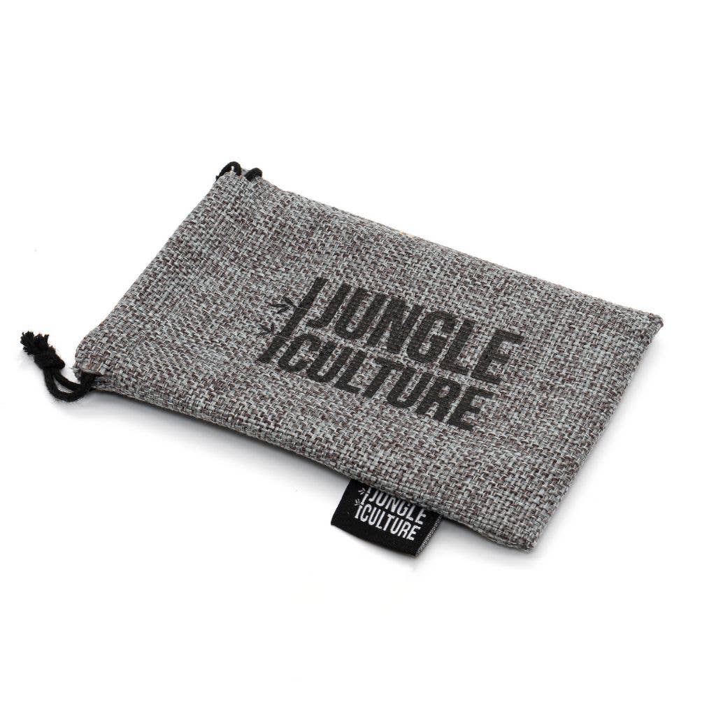 Jungle Culture grey razor travel bag