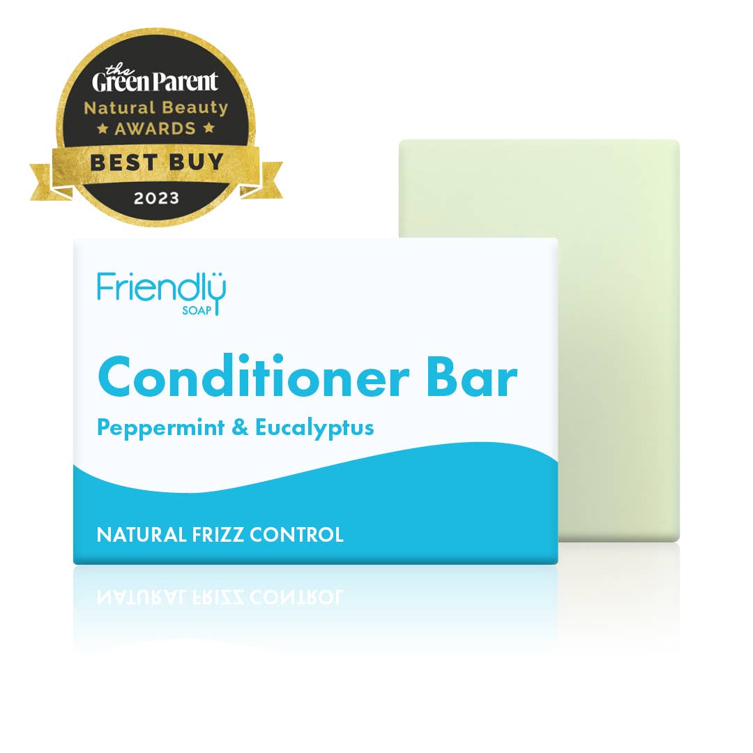 Natural Peppermint & Eucalyptus Friendly Conditioner Bar - Eco Friendly