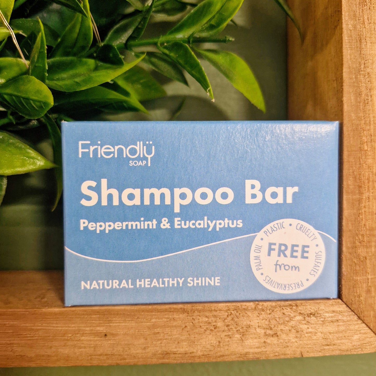 Natural Peppermint & Eucalyptus Friendly Shampoo Bar