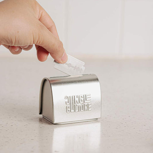 Safety Razor Blade Disposal Tin – Safe & Sustainable and blade