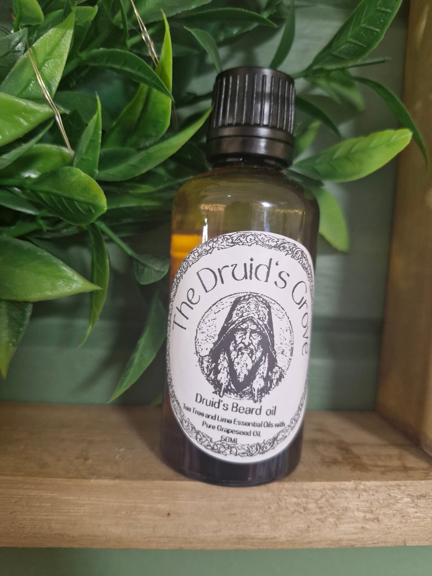 The Druid’s Beard Oil – A Luxurious Grooming Ritual Infused with Tea Tree & Lime Oil