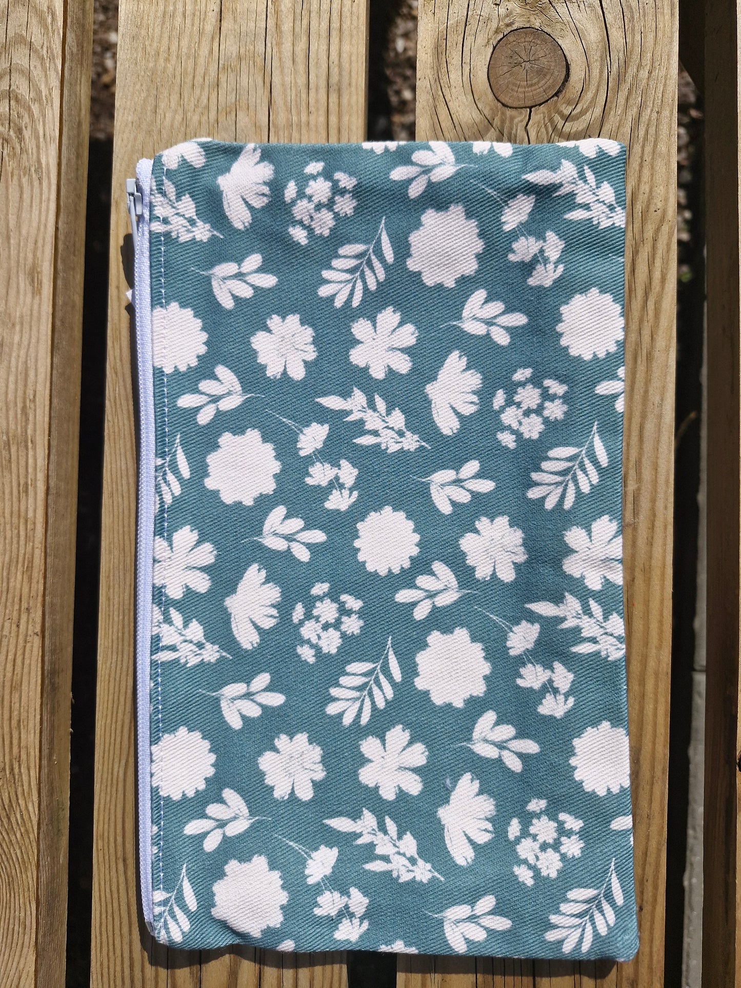 Floral Pouch – Handmade Makeup Bag / Wash Bag