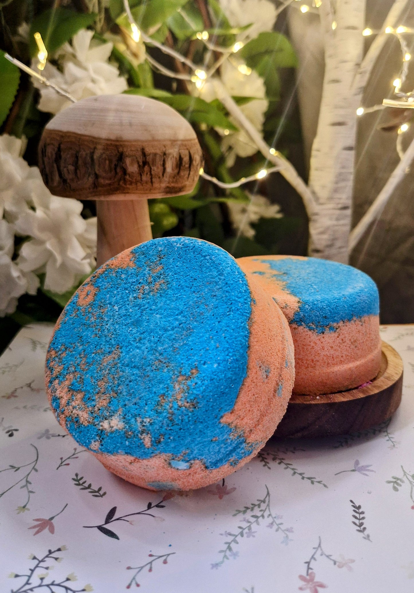 Pineapple & Pomegranate β Fruity Burst Bath Bomb (180g) duo