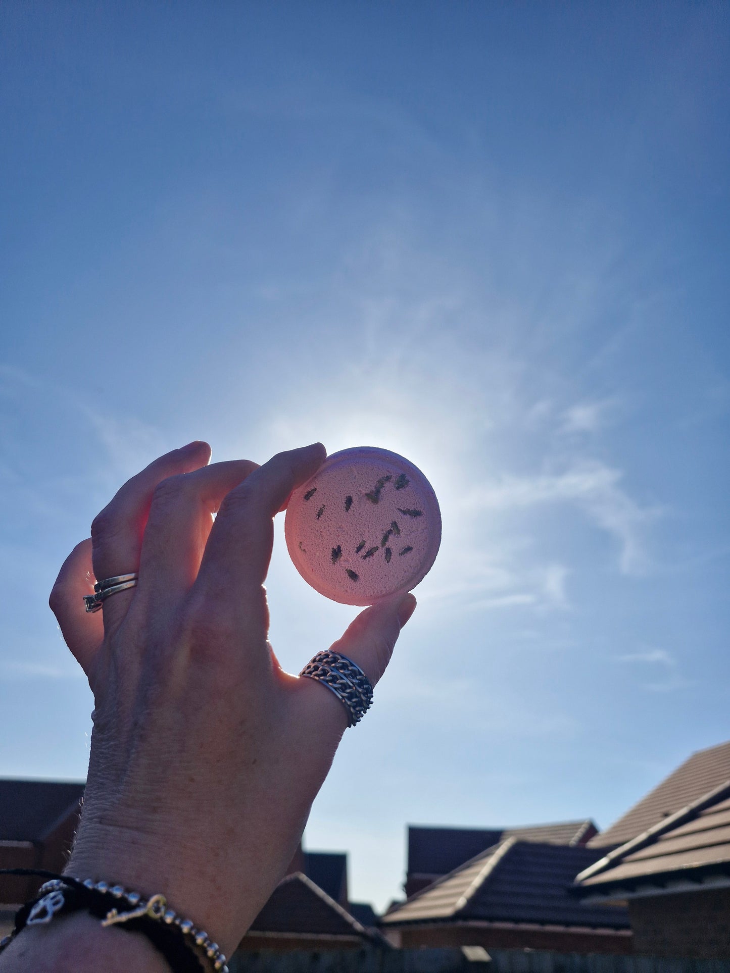 Lavender Haze – Zen Shower Steamer as the sun