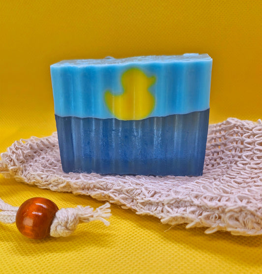 Duck on the Water Soap bar with Soap Saver