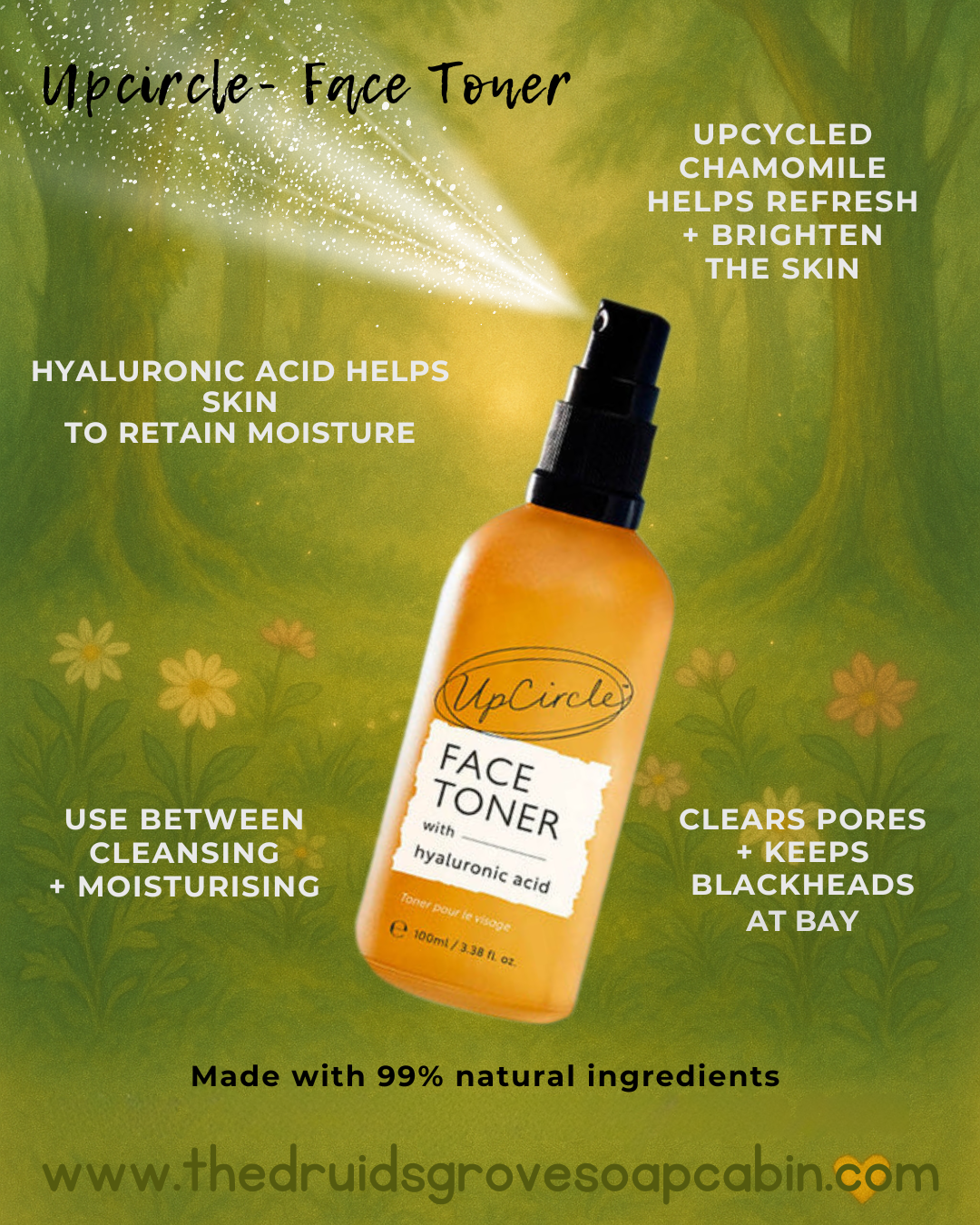 Upcircle Face Toner Skincare Benefits