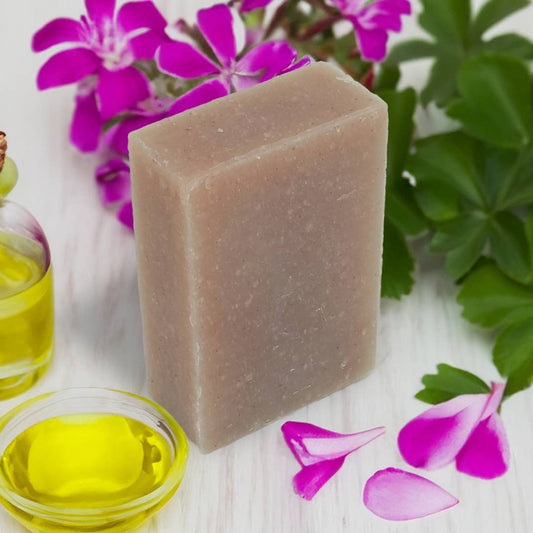 Rose Geranium - Naked and Natural - Bath Soap