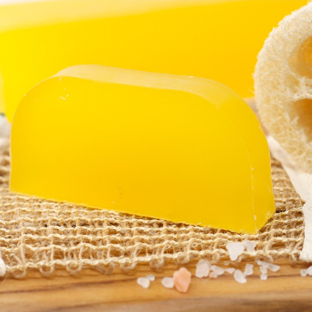 Chamomile & Lemon Shampoo or Body Wash Soap Bar - Vegan Friendly with a soap saver