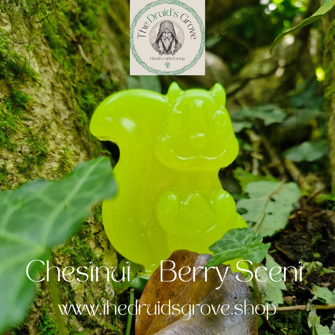 Chestnut the Squirrel Soap Berry Scent