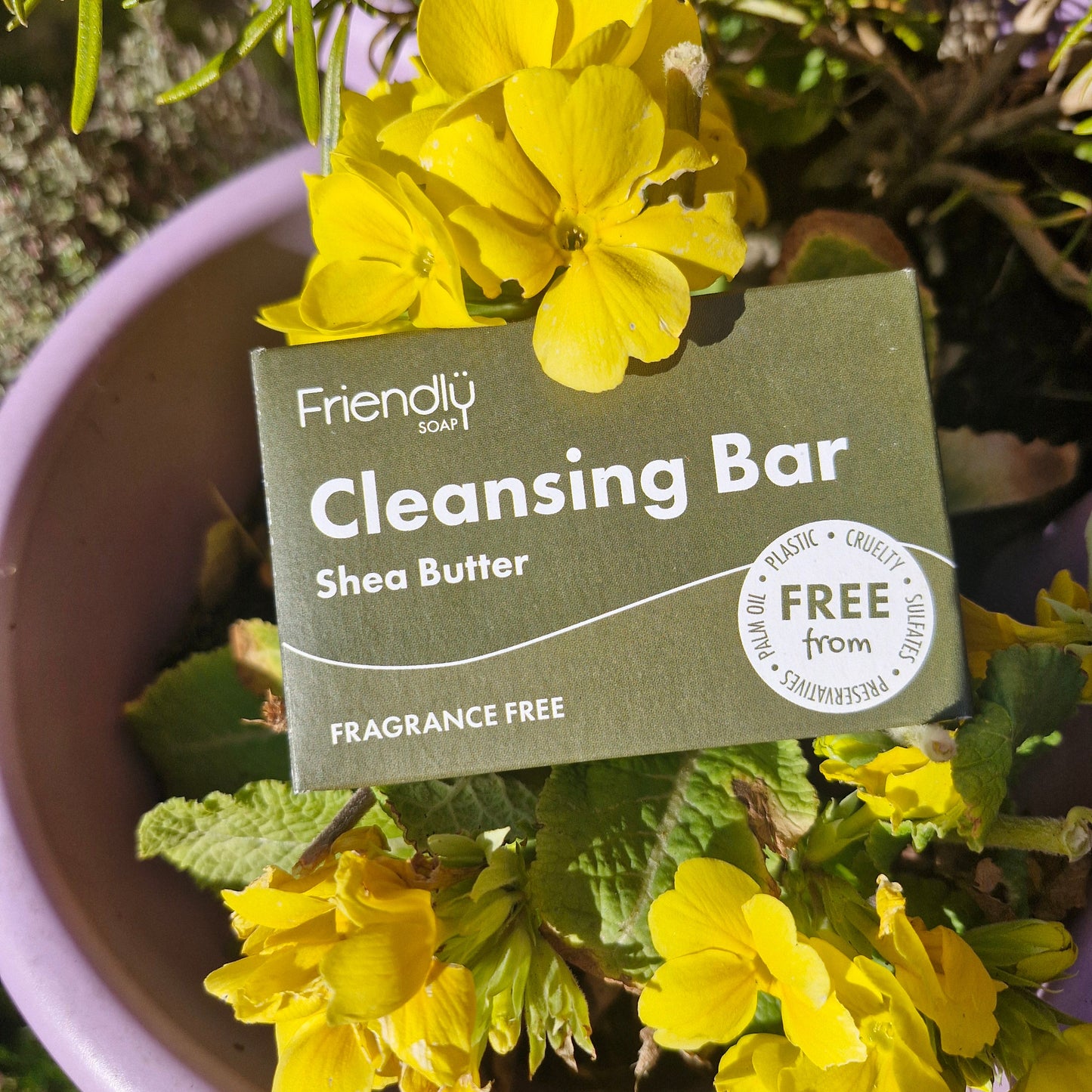 Friendly Soap Shea Butter Cleansing Bar – Pure, Nourishing & Plastic-Free