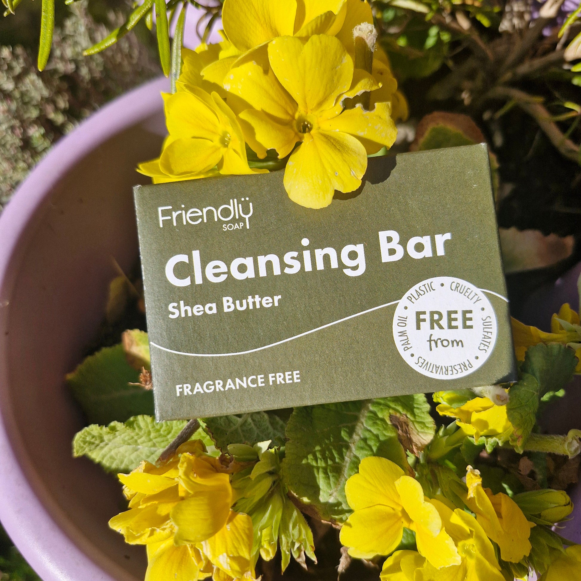 Friendly Soap Shea Butter Cleansing Bar – Pure, Nourishing & Plastic-Free