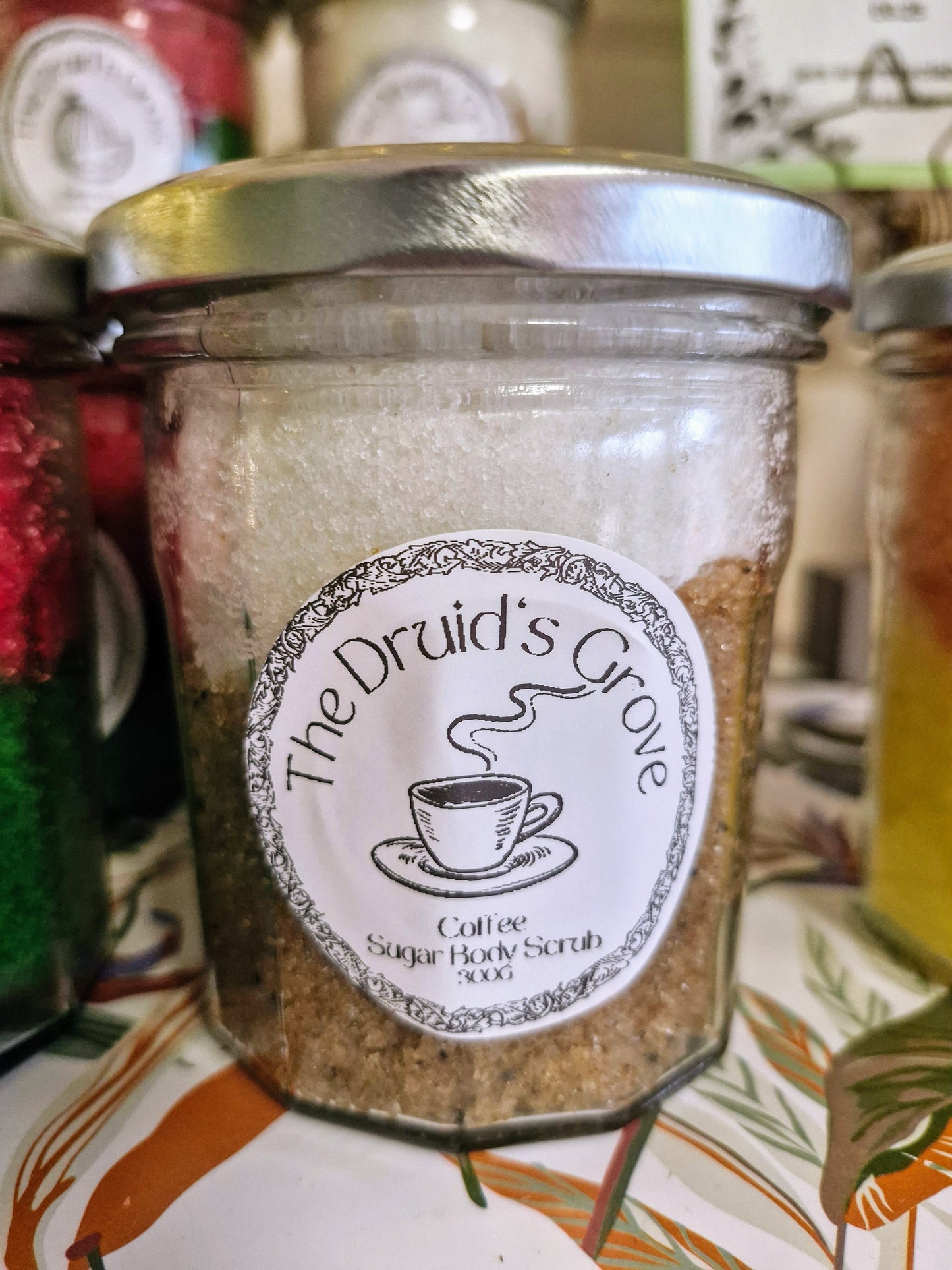 Luxurious Natural Body Scrubs Infused with Shea Butter – Exfoliate, Hydrate & Glow Coffee Scent