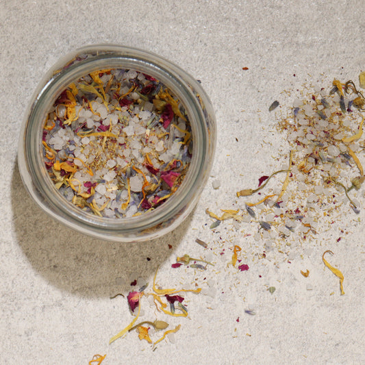 Natural Floral Bath Soak - Vegan Friendly