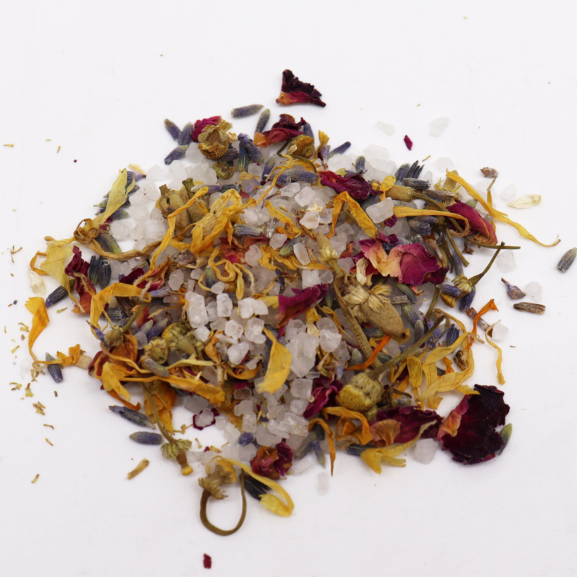 Natural Floral Bath Soak - Vegan Friendly with salts