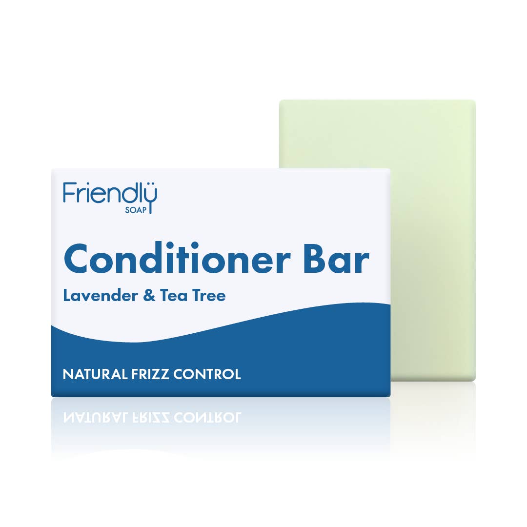 Natural Friendly Lavender & Tea Tree Conditioner Bar - Eco Friendly - Vegan Friendly