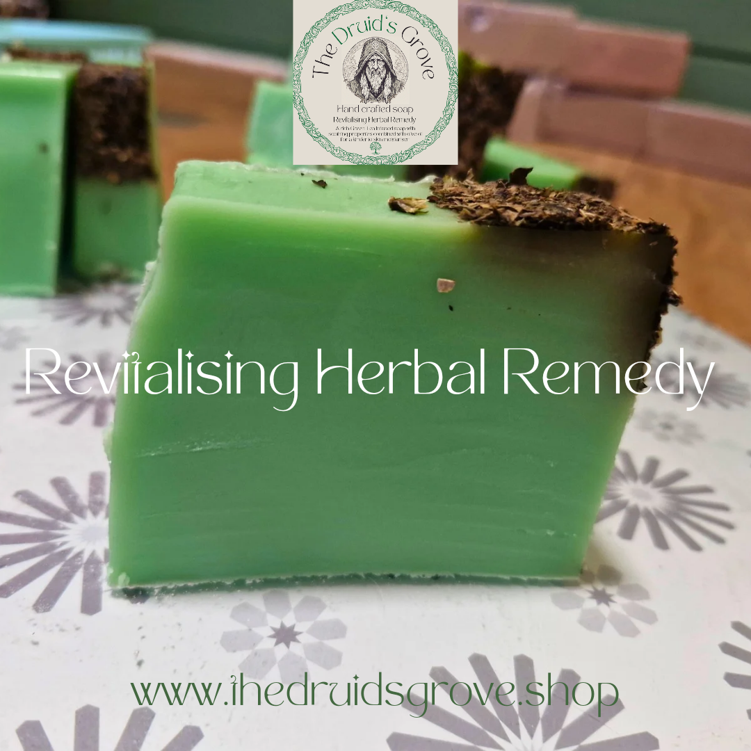 Natural Handcrafted Revitalizing Herbal Remedy Soap – Kind to Your Skin & the Planet