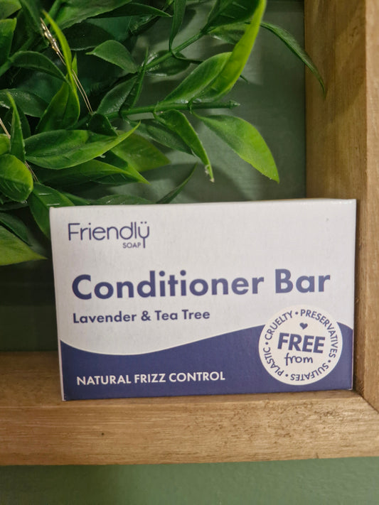 Natural Lavender & Tea Tree Conditioner Bar - Eco Friendly - Vegan Friendly