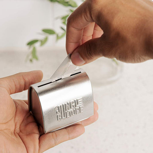 Safety Razor Blade Disposal Tin – Safe & Sustainable 