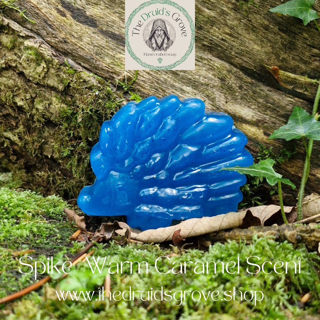 Spike the Hedgehog Natural Handcrafted Soap Caramel Scent